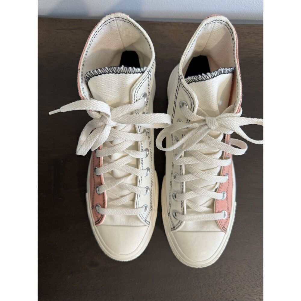Converse Chuck Chinatown Wang Pink 6.5 Mens 8.5 Women's sneakers platform shoes - Picture 3 of 7